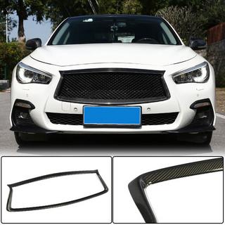 Kulfiberramme til kølergrill (til Q50 2018-2022, Carbon) Infiniti Q50/Q60 2013–2024 foto 2