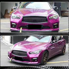 Infiniti Q50/Q60 2013–2024 Frontlæbe til kofanger Lip V1 (til Q50 Sport 2014-2017, kulfiber) foto 3