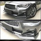 Infiniti Q50/Q60 2013–2024 Tågelygteafdækninger (til Q50 Sport 2018-2022, carbon) foto 5