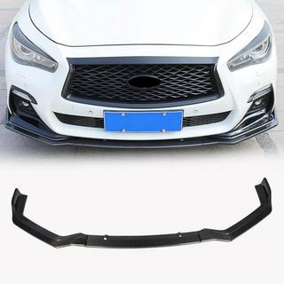 Front bumper lip cover Lip V1 (til Q50 Sport 2018-2022, carbon) Infiniti Q50/Q60 2013–2024 foto 1