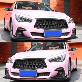 Front bumper lip cover Lip V1 (til Q50 Sport 2018-2022, carbon) Infiniti Q50/Q60 2013–2024 foto 2