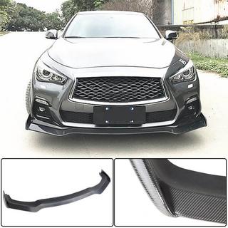 Frontspoiler læbe Lip V2 (til Q50 Sport 2018-2022, carbon) Infiniti Q50/Q60 2013–2024 foto 2