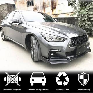 Frontspoiler læbe Lip V2 (til Q50 Sport 2018-2022, carbon) Infiniti Q50/Q60 2013–2024 foto 3