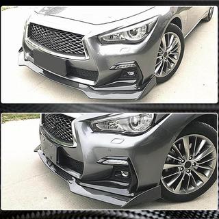 Frontspoiler læbe Lip V2 (til Q50 Sport 2018-2022, carbon) Infiniti Q50/Q60 2013–2024 foto 4