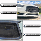 Infiniti Q50/Q60 2013–2024 Kulfiber grillramme (til Q60 2016-2022, Carbon) foto 3