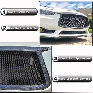 Kulfiber grillramme (til Q60 2016-2022, Carbon) Infiniti Q50/Q60 2013–2024 foto 3