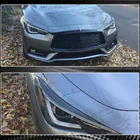 Infiniti Q50/Q60 2013–2024 Forlygteøjenbryn (til Q60 2016-2022, carbon) foto 6