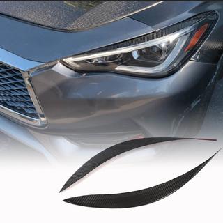 Forlygteøjenbryn (til Q60 2016-2022, carbon) Infiniti Q50/Q60 2013–2024 foto 1