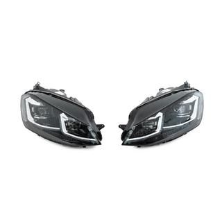 Forlygter med moduler Silver FullLed Style (2012-2017, sæt 2 stk) Volkswagen Golf 7/E-Golf 2012–2020 foto 1