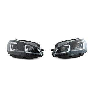 Forlygter med moduler Silver FullLed Style (2012-2017, sæt 2 stk) Volkswagen Golf 7/E-Golf 2012–2020 foto 2