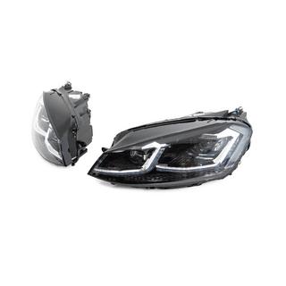 Forlygter med moduler Silver FullLed Style (2012-2017, sæt 2 stk) Volkswagen Golf 7/E-Golf 2012–2020 foto 4