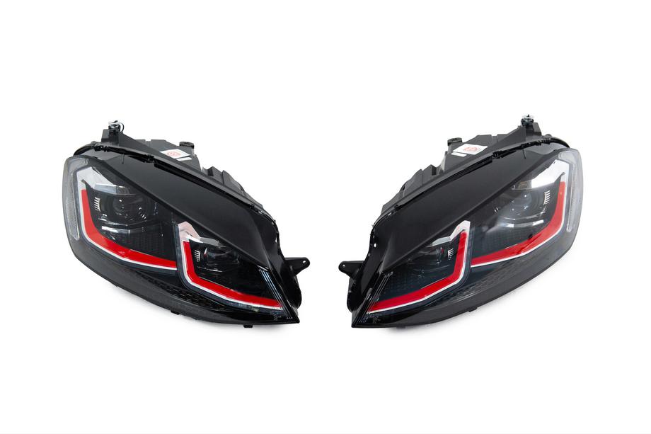 Volkswagen Golf 7/E-Golf 2012–2020 Forlygter Red FullLed (2012-2017, uden styreenheder, 2 stk.) Foto 1