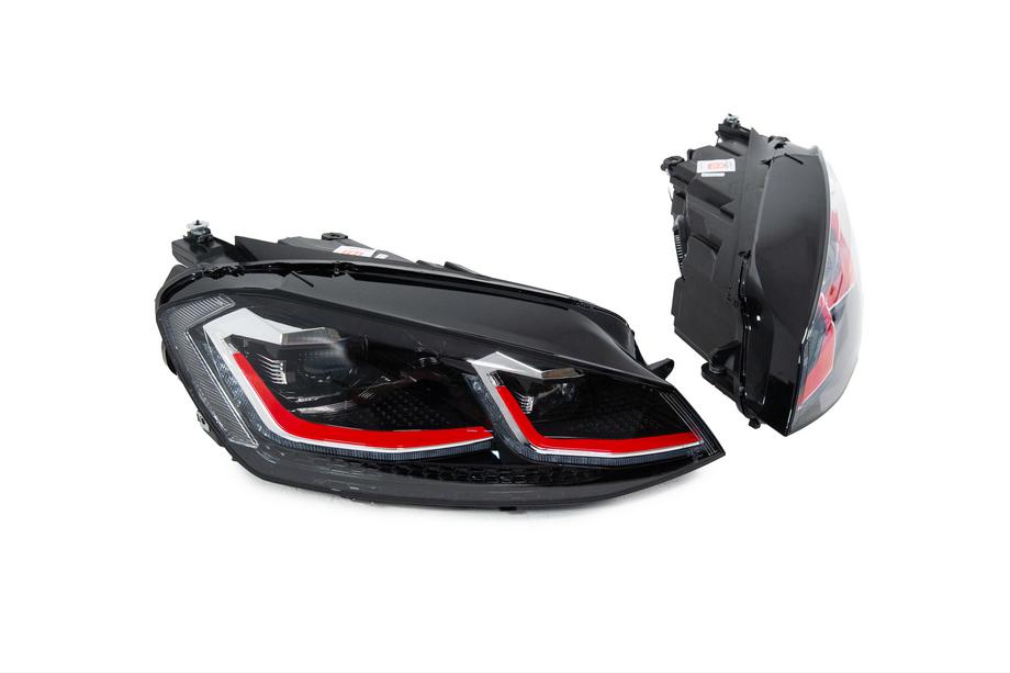 Volkswagen Golf 7/E-Golf 2012–2020 Forlygter Red FullLed (2012-2017, uden styreenheder, 2 stk.) Foto 5