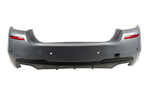 BMW 5-serie F10/F11 2010–2016 Bagkofanger med M-Performance diffuser (til F10, til dobbelt udstødning i begge sider) foto 1
