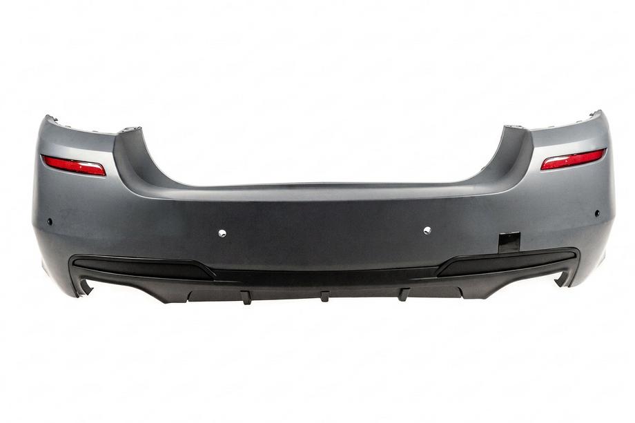 BMW 5-serie F10/F11 2010–2016 Bagkofanger med M-Performance diffuser (til F10, til dobbelt udstødning i begge sider) Image