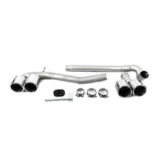 Udstødningsenderør i M5-stil (2 stk) BMW 5-serie F10/F11 2010–2016 foto 1