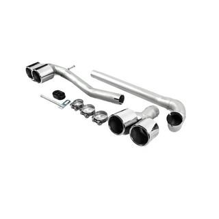 Udstødningsenderør i M5-stil (2 stk) BMW 5-serie F10/F11 2010–2016 foto 2