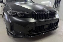 BMW 3-serie G20/G21 2018– Motorhjelm (M3 G80 CS-stil, aluminium) foto 5