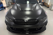 BMW 3-serie G20/G21 2018– Motorhjelm (M3 G80 CS-stil, aluminium) foto 1