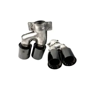 Udstødningsenderør M5 Black (2 stk)