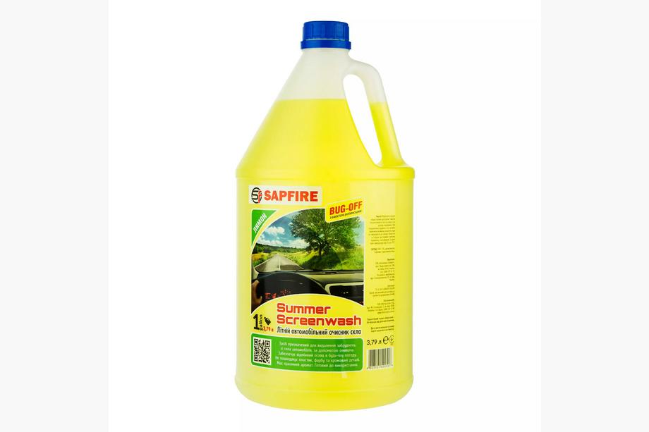 Sommer sprinklervæske SAPFIRE Summer Screenwash 3,79 l – citron Image