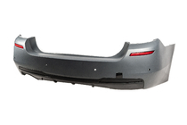 BMW 5-serie F10/F11 2010–2016 Bagkofanger med M-Performance diffuser (til F10, til dobbelte udstødningsrør i én side) foto 2