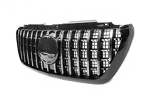 Mercedes Sprinter W907/W910 2018– Panamericana GT Chrome Premium V2 frontgrill (med ramme) foto 4