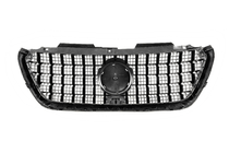 Mercedes Sprinter W907/W910 2018– Panamericana GT Chrome Premium V2 frontgrill (med ramme) foto 6