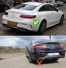 Mercedes E-klasse Coupé C238 2016–2024 AMG E63 karrosserikit (til 2020-2024) foto 6