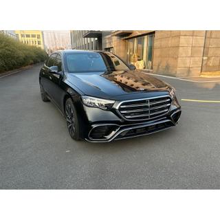 Forreste kofanger i W223 AMG-Line-stil foto 2