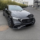 Mercedes E-class W214 2023– Forreste kofanger i W223 Maybach-stil foto 2
