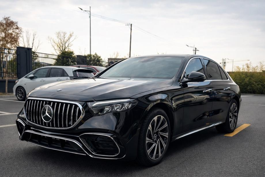 Mercedes E-class W214 2023– Forreste kofanger i W223 S63 AMG-stil Foto 1