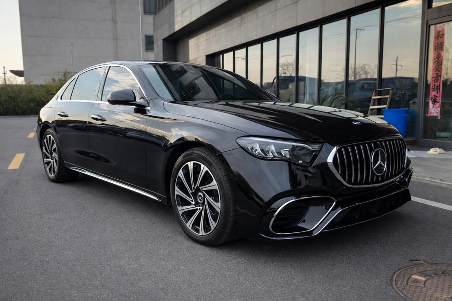 Mercedes E-class W214 2023– Forreste kofanger i W223 S63 AMG-stil Foto 2