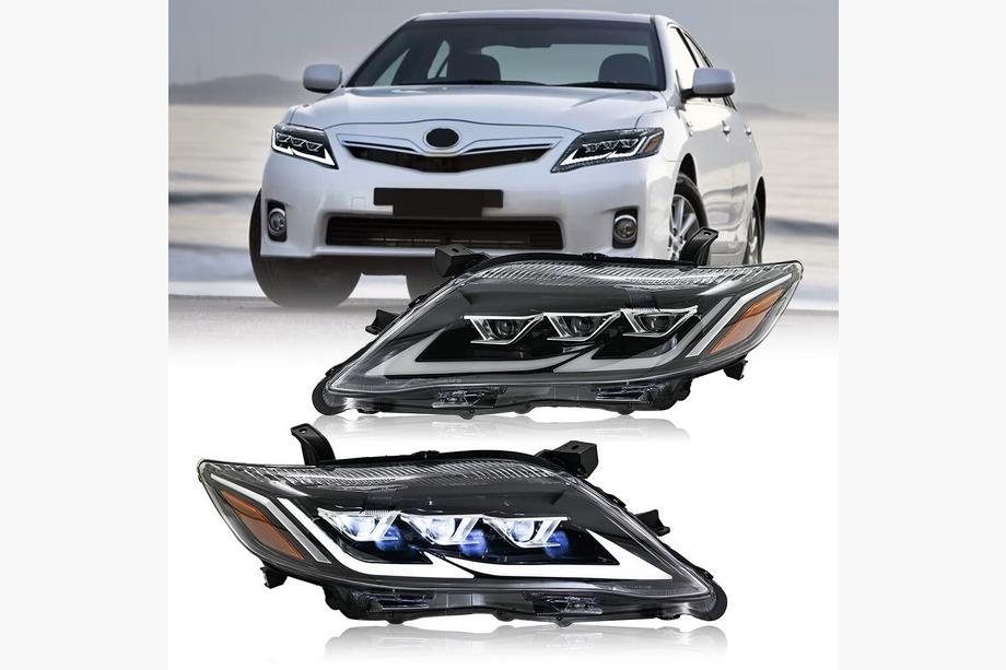 Toyota Camry 2006–2011 Forlygter Lexus-design V2 (facelift, 2 stk.) Image