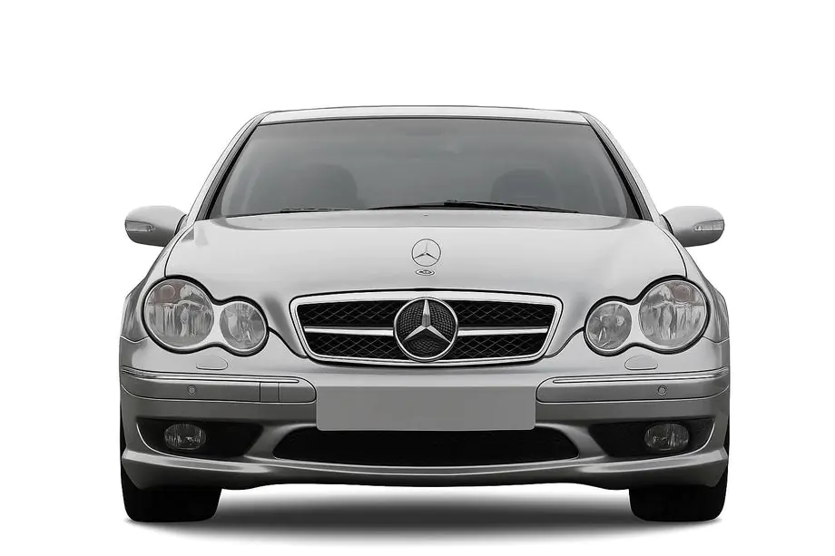 Mercedes C-class W203 2000–2007 AMG frontgrill Image
