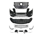 Mercedes Vito/V-klasse W447 2014– Frontkofanger komplet (V-Class 2025 design) foto 6