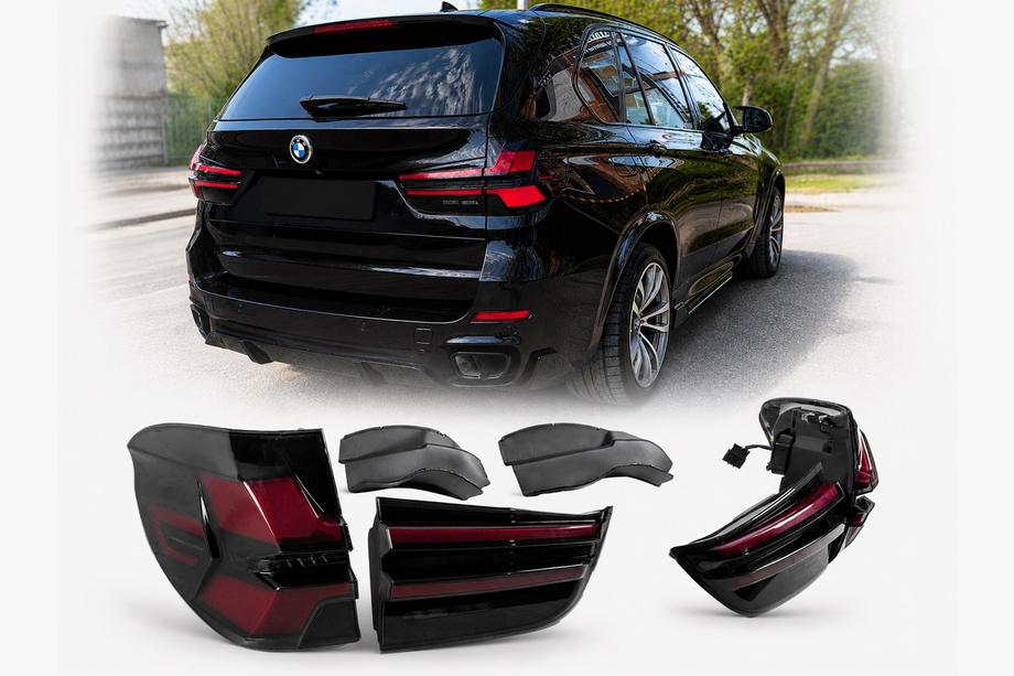 BMW X5 F15 2013–2018 Baglygter i G05-stil (2 stk.) Image