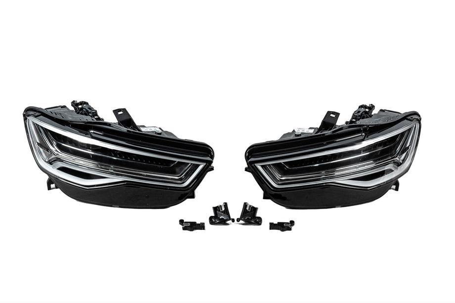 Audi A6 C7 2011–2017 Forlygter med Full LED-moduler (2014–2017, 2 stk.) Image
