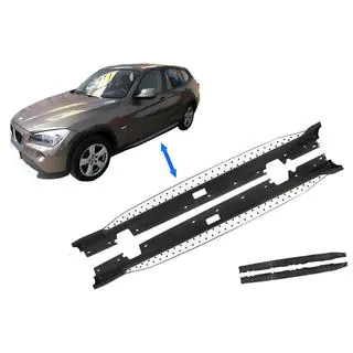 Originale sidetrin (2 stk., aluminium)