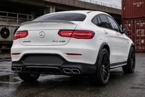 Mercedes GLC Coupé C253 2016–2023 Bagdiffusor med udstødningsenderør Silver (AMG63-design) foto 3