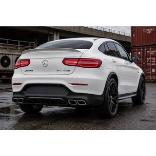 Bagdiffusor med udstødningsenderør Silver (AMG63-design) foto 3