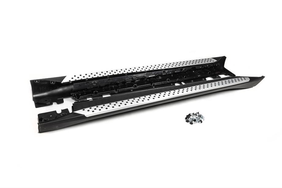 BMW X6 E71 2008–2014 Originale sidetrin (2 stk., aluminium) Image