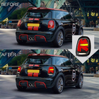 Mini Cooper F55/56/57 2014–2023 Baglygter LED i Union Jack-stil Rød (2 stk) foto 1
