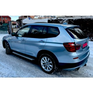 Originale sidetrin V1 (2 stk., aluminium) BMW X3 F25 2011–2018 foto 3