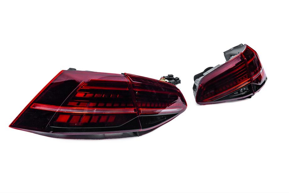 Volkswagen Golf 7/E-Golf 2012–2020 LED-baglygter (2017+, 2 stk.) Foto 3