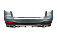 Mercedes GLE/ML Klasse W166 2011–2018 Bagkofanger med diffuser GLE63 AMG (til GLE) foto 1