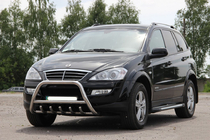 SsangYong Kyron 2005–2014 Kængurugitter WT003 (rustfrit stål) foto 5