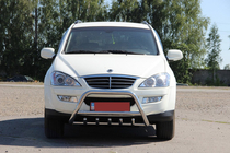 SsangYong Kyron 2005–2014 Kængurugitter WT003 (rustfrit stål) foto 2