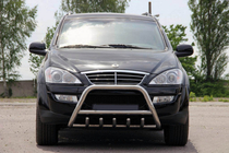 SsangYong Kyron 2005–2014 Kængurugitter WT003 (rustfrit stål) foto 4