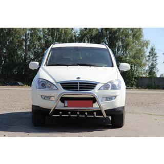 Kængurugitter WT003 (rustfrit stål) SsangYong Kyron 2005–2014 foto 2